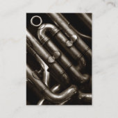 Tuba Musicians Visitekaartje (Voorkant)