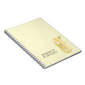 Tuba Muziekdocent Notitieboek (Rechterzijde)