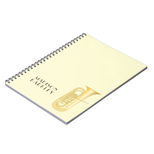 Tuba Muziekdocent Notitieboek (Linkerzijde)