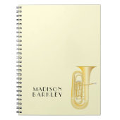 Tuba Muziekdocent Notitieboek (Voorkant)