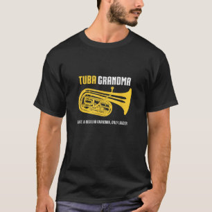 Tuba Oma Shirt Grappig Schattige Marching Band Gif