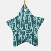 Tuba-Ornament Keramisch Ornament (Links)