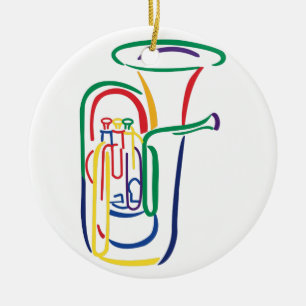 Tuba-overzicht Keramisch Ornament