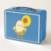 Tuba Player Egghead (Achterkant)