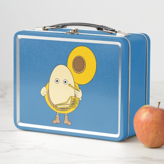 Tuba Player Egghead (In situ)