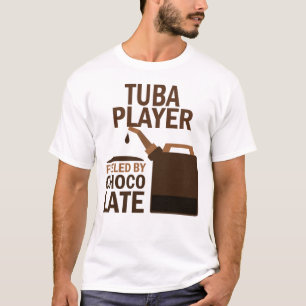 Tuba Player (Funny) Chocolate T-shirt