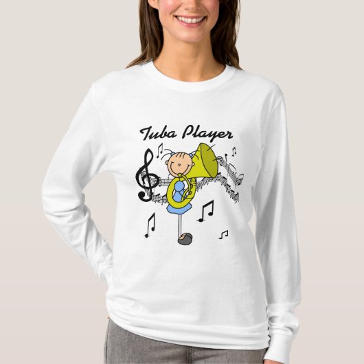 Tuba Player-overhemden en -cadeaus T-shirt (Voorkant)