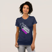 Tuba Player T-shirt (Voorkant volledig)