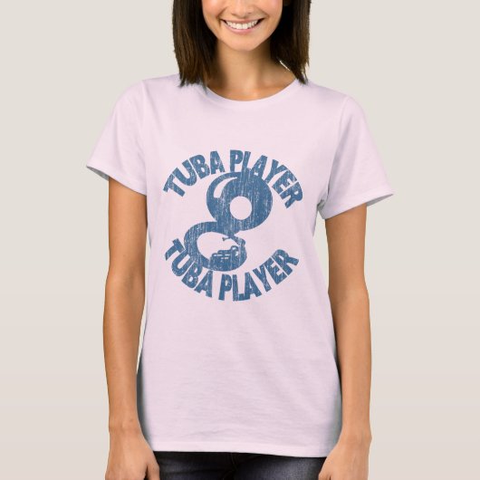 Tuba Player T-shirt (Voorkant)