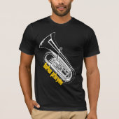 Tuba Player T-shirt (Voorkant)