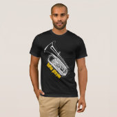 Tuba Player T-shirt (Voorkant volledig)