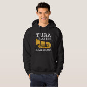Tuba Players Kick Brass Hoodie (Voorkant volledig)
