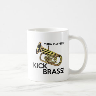 Tuba Players Kick Brass Koffiemok