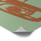 Tuba Pop Art Poster (Hoek)