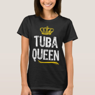 Tuba Queen Vrouwen Speler Cool T-shirt
