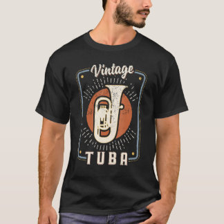Tuba Retro Classic Music Love 1 T-shirt