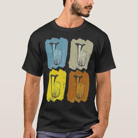 Tuba Retro Essential T-shirt (Voorkant)