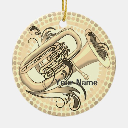 Tuba Ritme Ornament (Voorkant)