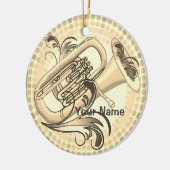 Tuba Ritme Ornament (Links)