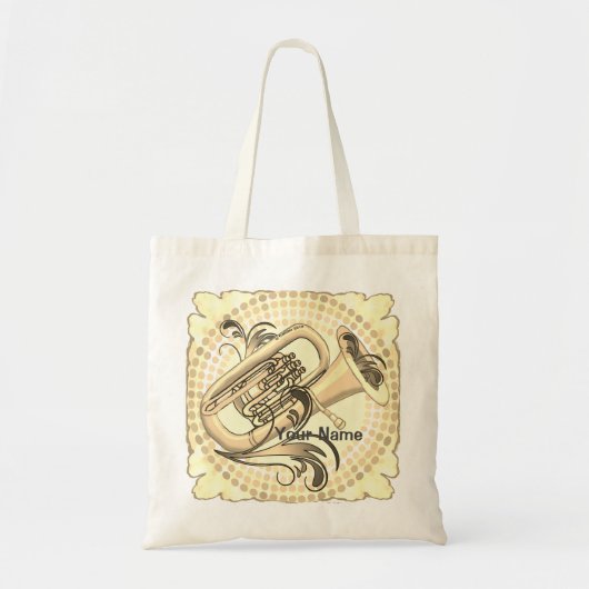 Tuba Ritme Tote Bag (Voorkant)