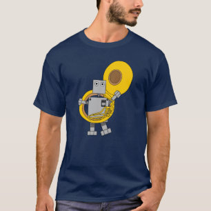 Tuba Robot T-shirt