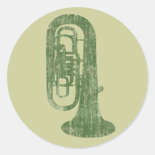  Tuba Ronde Sticker