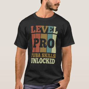 Tuba Skills Pro Unlocked stijl Uniek T-shirt