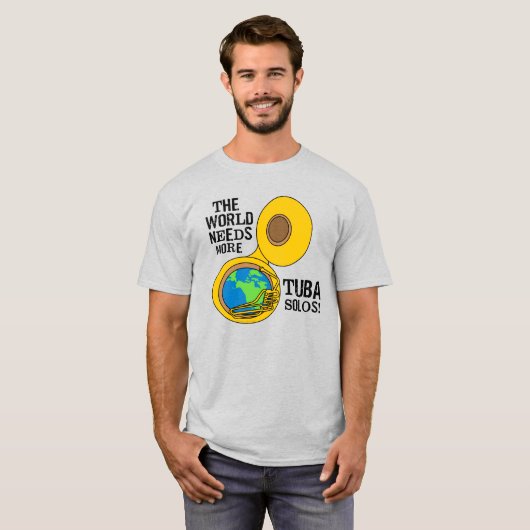 Tuba Solos T-shirt (Voorkant volledig)