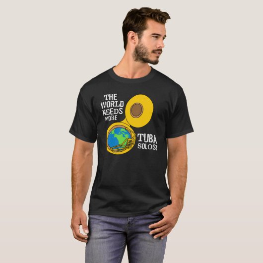 Tuba Solos T-shirt (Voorkant volledig)