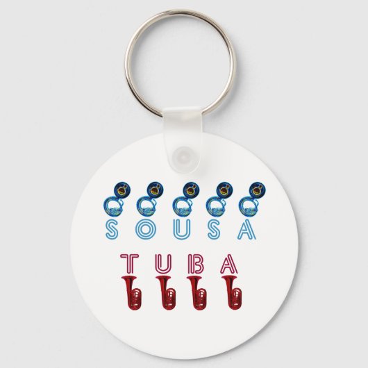 tuba sousa sleutelhanger (Voorkant)