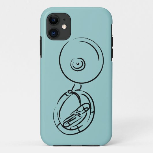Tuba/Sousafoon Case-Mate iPhone Case (Achterkant)