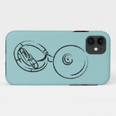 Tuba/Sousafoon Case-Mate iPhone Case (Achterkant (horizontaal))