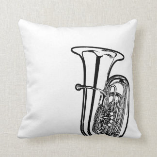 Tuba Sousaphone Reversible Pillow Kussen