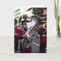 Tuba spelen op Palmzondag, Marbella