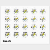 Tuba Speler Stickers Sticker (Vel)