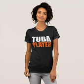 TUBA-SPELER T-SHIRT (Voorkant volledig)