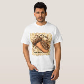 Tuba T-shirt met werveling (Voorkant volledig)