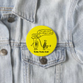 Tuba Tesla Coil Pinback Button (In situ)