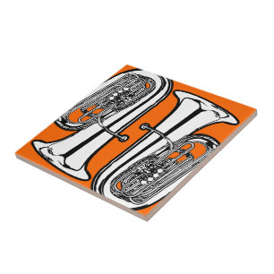 Tuba Trivet Tile voor hete borden, potten en schot Tegeltje
