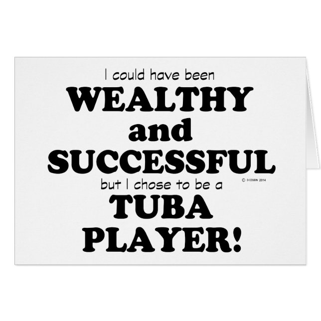 Tuba Wealthy & Succesvol (Voorkant Horizontaal)