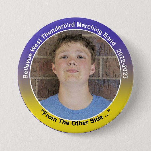 Tuba Zane 11 Ronde Button 7,6 Cm (Voorkant)