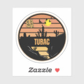 Tubac, Arizona Sticker (Vel)