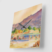 Tubac, met 1752 acrylwand vierkante klok (Hoek)