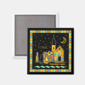 Tubac Presidio Park Mozaïekmagneet Magneet (Voorkant / Achterkant)