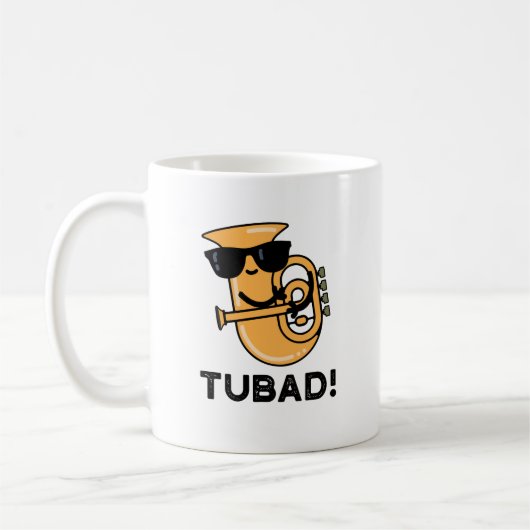 Tubad Funny Music Tuba Pun Koffiemok (Links)