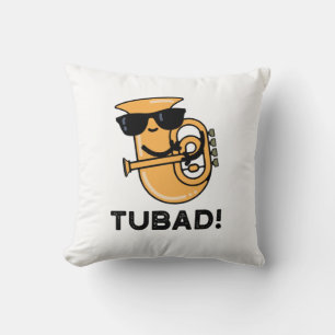 Tubad Funny Music Tuba Pun Kussen