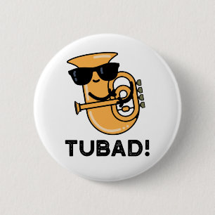 Tubad Funny Music Tuba Pun Ronde Button 5,7 Cm
