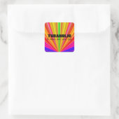 Tubaholic Life Square Sticker (Tas)