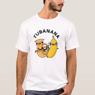 Tubanana Grappige Tuba Banaan Pun T-shirt