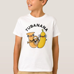 Tubanana Grappige Tuba Banaan Pun T-shirt